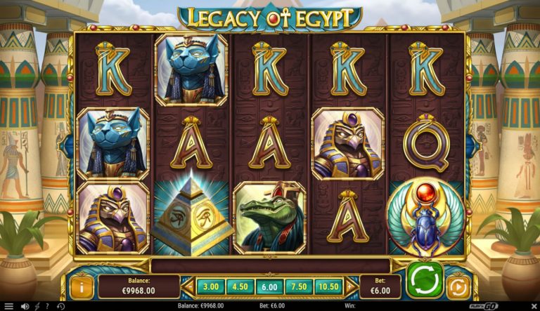 paypal casino legacy of egypt