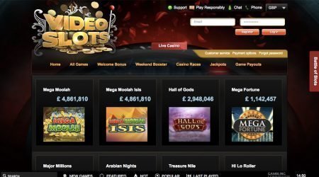 Video Slots live casino games