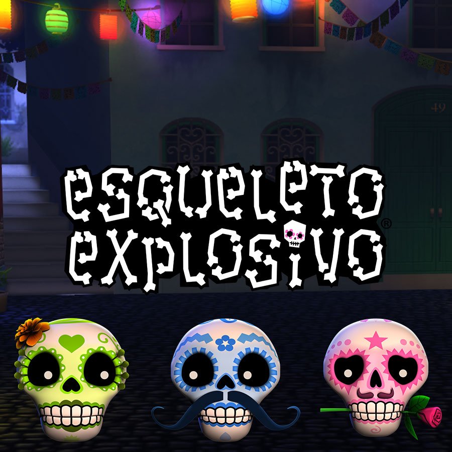 Esqueleto Explosivo Slot Thumbnail Logo