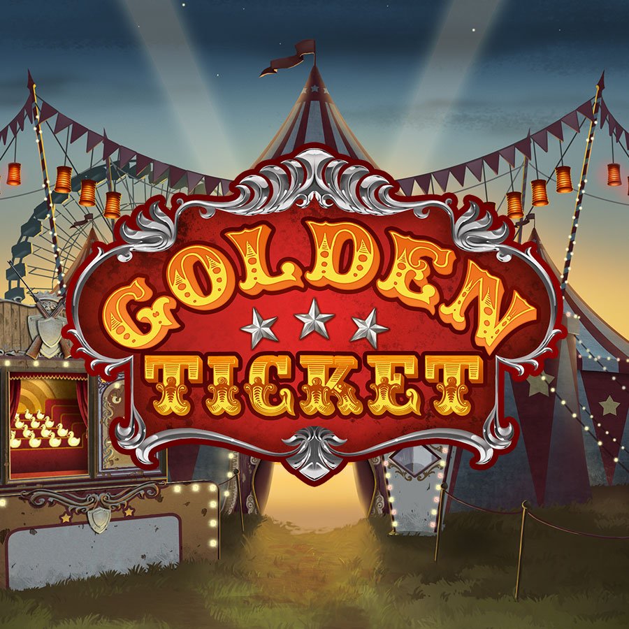 Golden Ticket Slot Thumbnail Logo