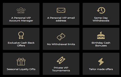 Grand Ivy Casino VIP Benefits