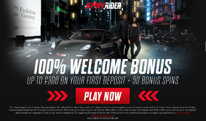 Spin Rider Welcome bonus