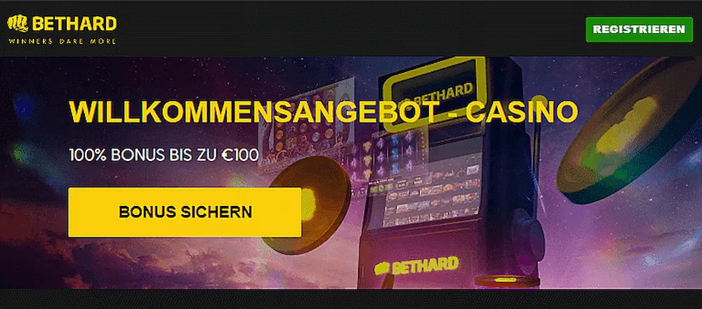 Bethard Casino Bonus für Neukunden