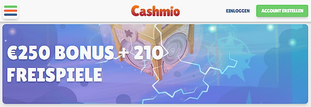 Cashmio Casino Willkommensbonus