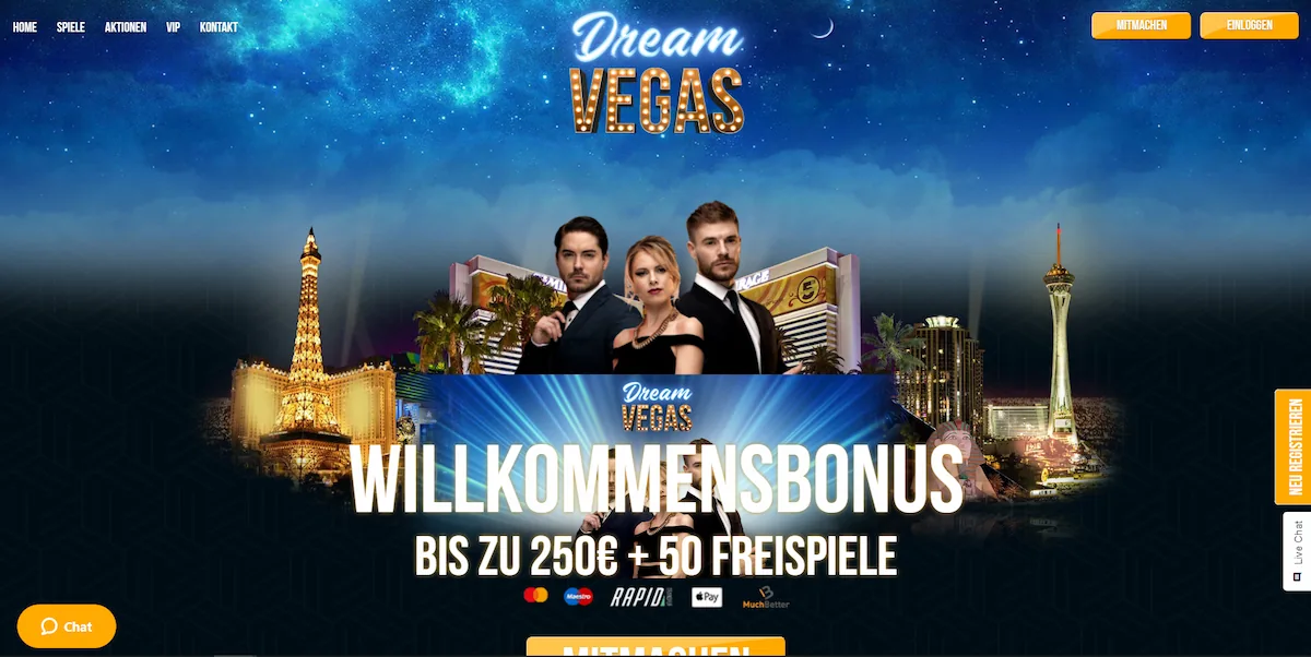Dream Vegas Bonus