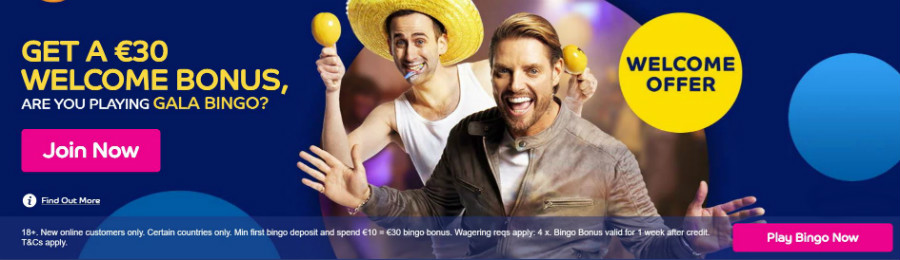 Join Gala Bingo Online