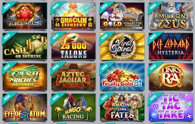 Some of available games at Karamba Casino