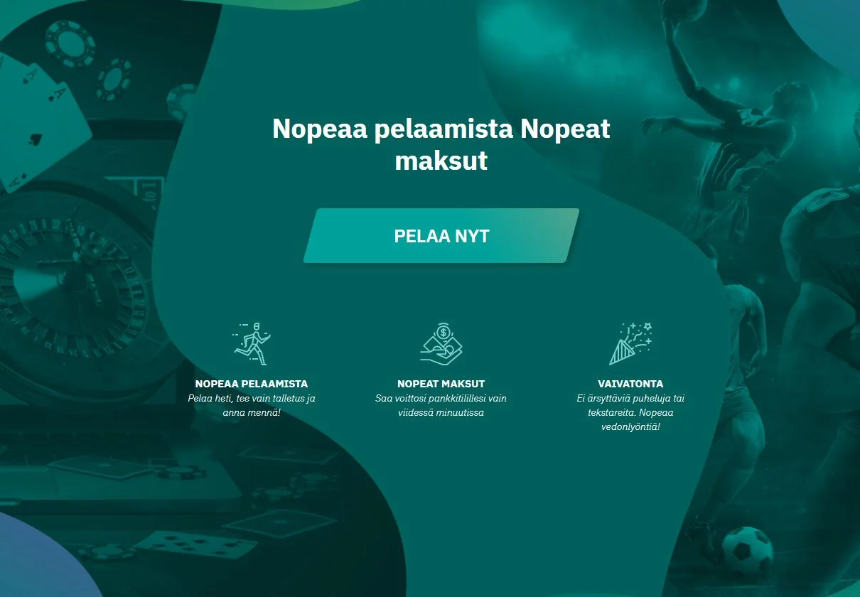 Fastbet nopeaa pelaamista