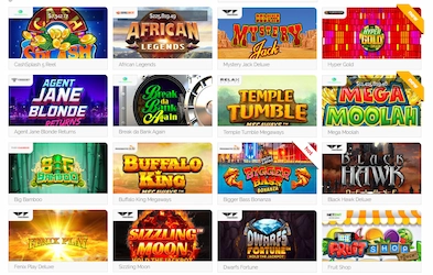 Some of Playzee Casino games