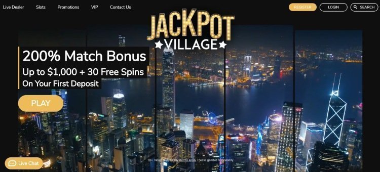 Jackpot village casino welcome bonus.