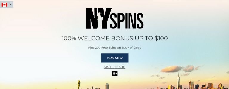 NY Spins Welcome Offer Canada.