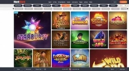 Netbet casino games selection
