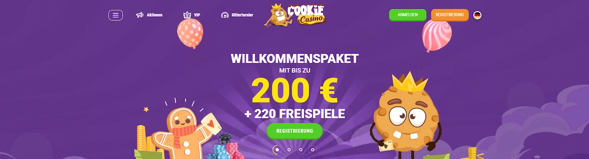 Cookie Spielbank Bonus