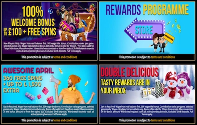 Dukes Casino promotion banners