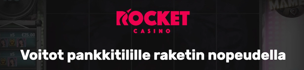 Rocket Casino Voitot pankkitilille 
