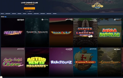 Some of the most popular STS Casino games
