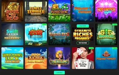 Some of available Swift Casino games
