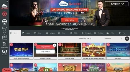 dream jackpot casino review canada