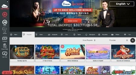 Dream Jackpot online casino games