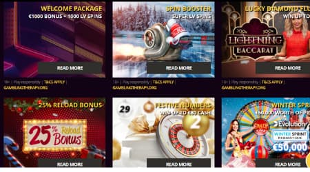 LV Bet online casino promotions