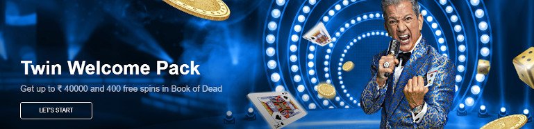 Twin Casino India Welcome Bonus