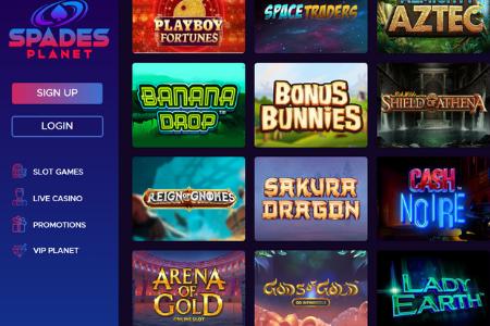 Spades Planet online casino games