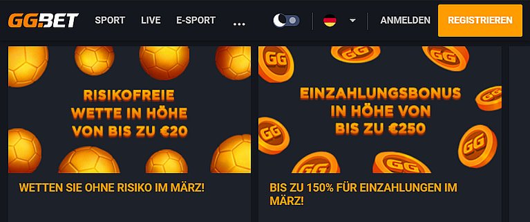 GG.Bet Sportwetten Bonus