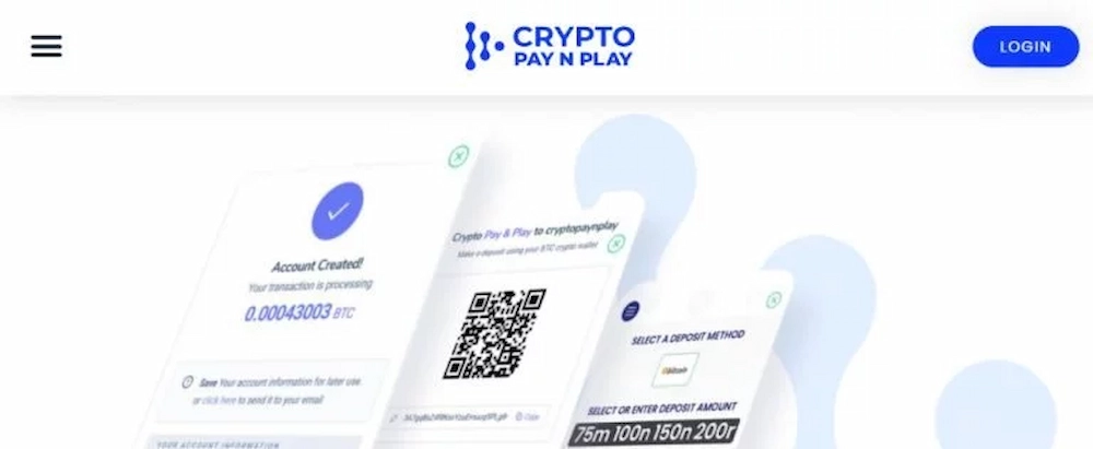 Crypto Pay N Play App