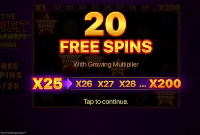 The Fruit Megaways slot preview free spins