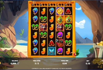 Wild Bounty Slot free spins game