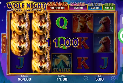 Wolf Night slot preview